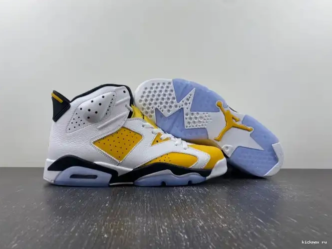Rep Kickmax Ochre Yellow Air CT8529-170 Jordan 6 0506